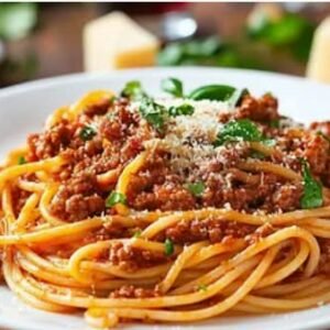 Spaghetti Boloñesa