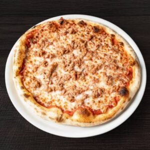 Pizza Bacon con 4 Quesos